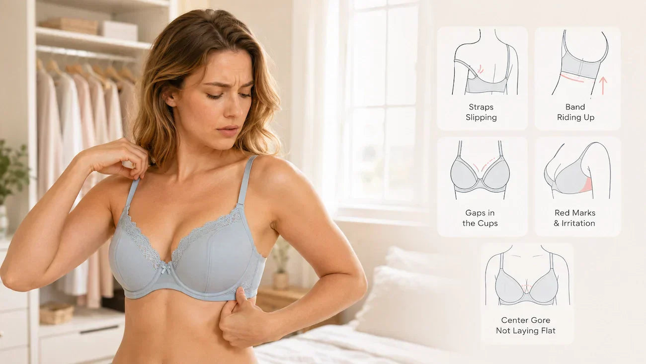 Common Bra Fit Issues and How to Fix Them for Good