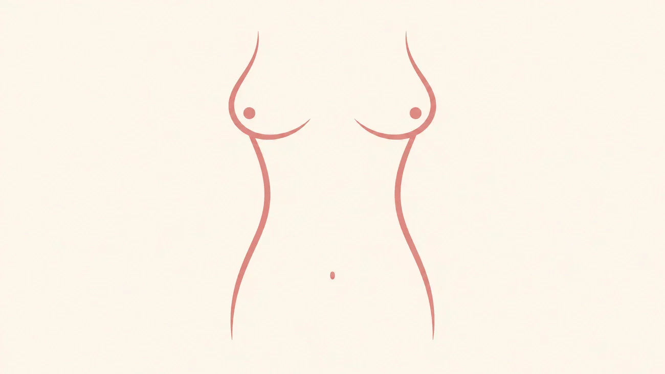 East West Breast Shape
