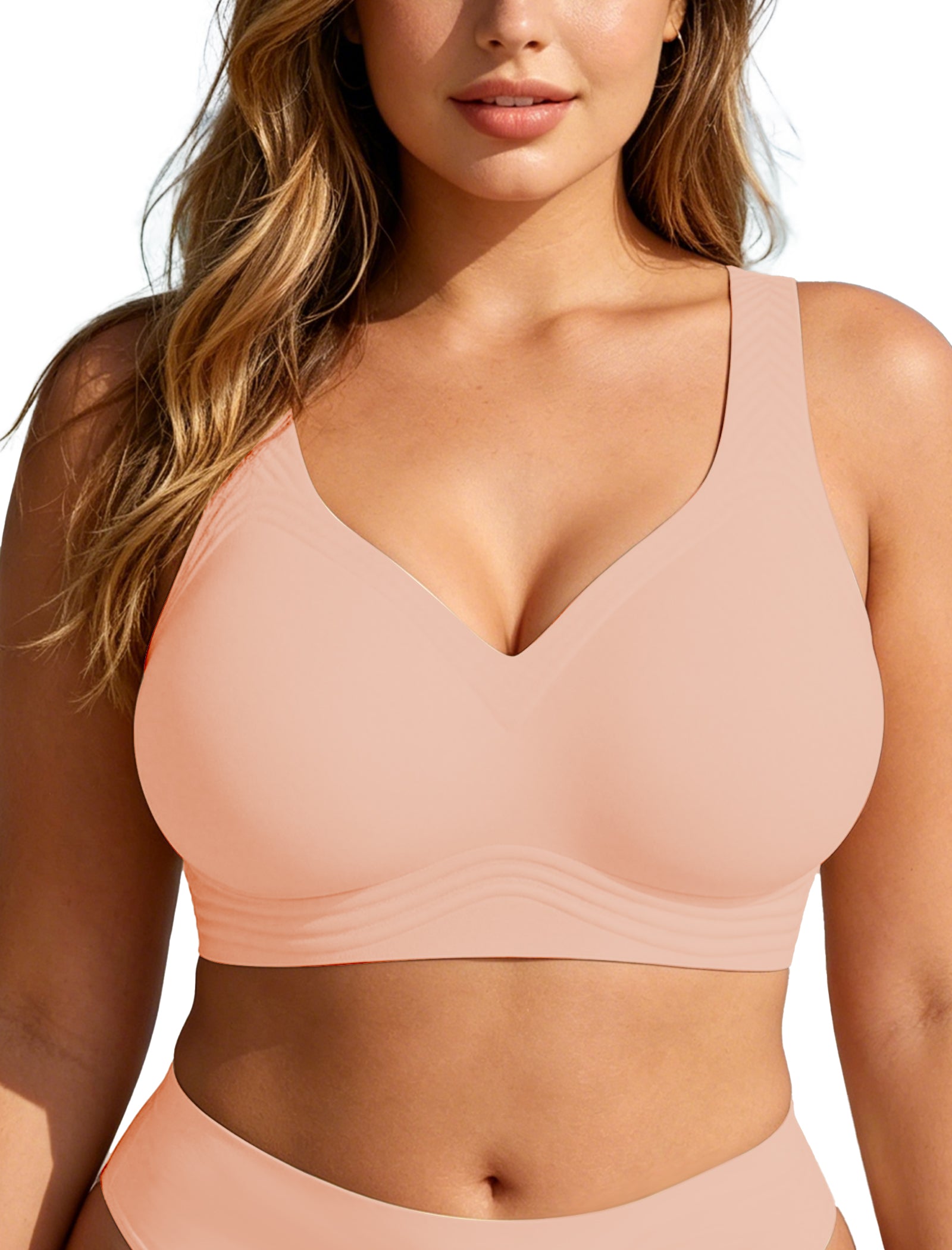 Upgraded Summer Jelly Wireless T-shirt Bra