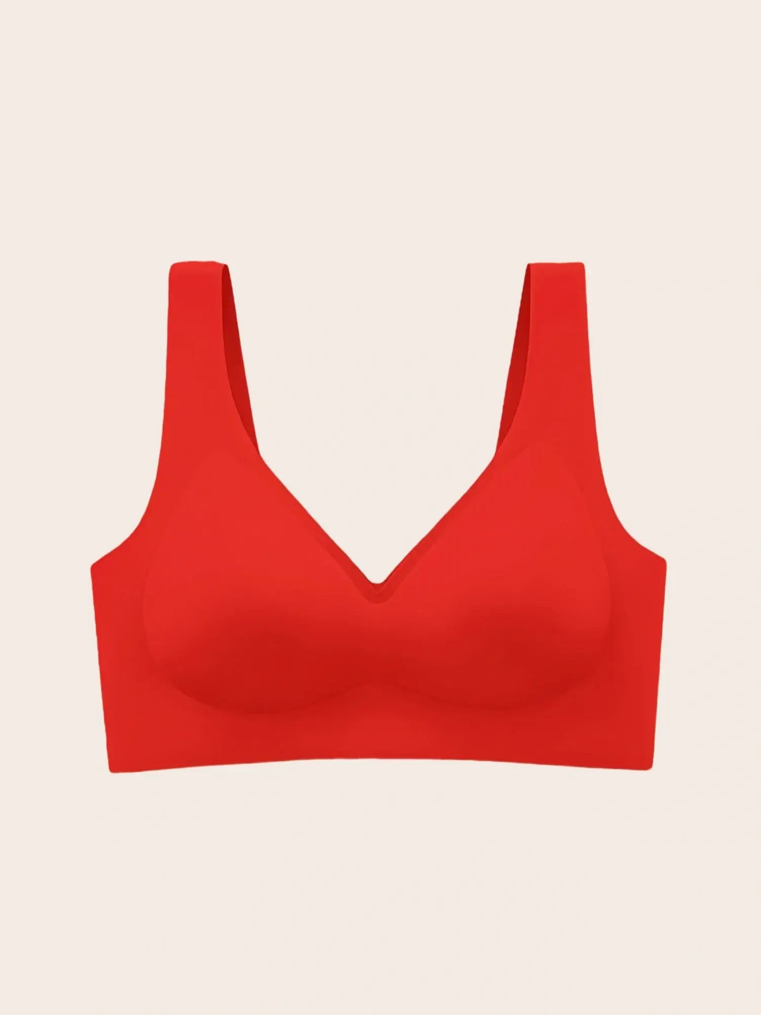 Jelly Wireless T-shirt Red Bra Holiday Special