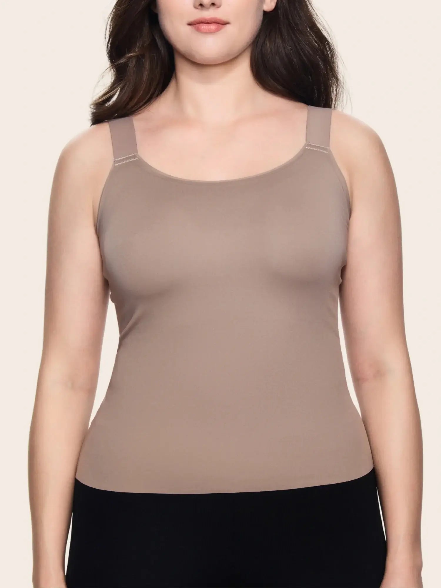 In&Out Plus Size Cami with built-in bra