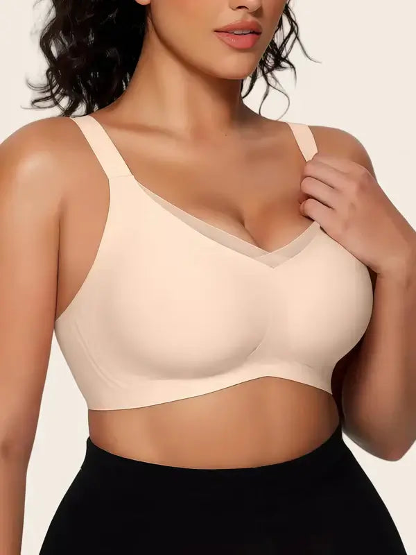 Plus Size Seamless Wireless Bra