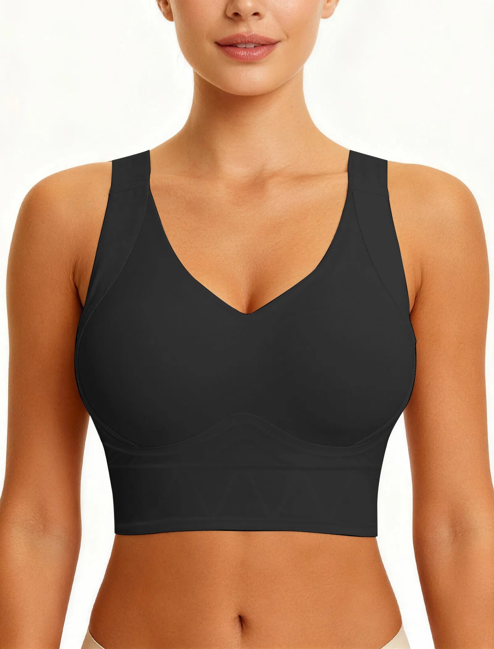 Plus Size Back Fat Smoothing T-Shirt Bra