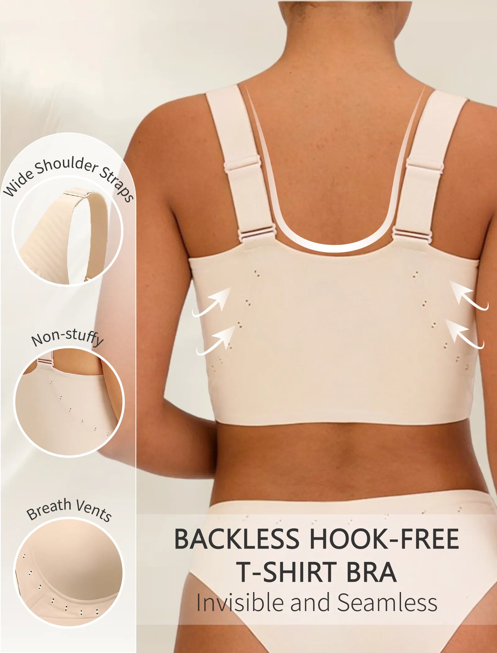 Plus Size Comfort Wireless Front-Close Bra