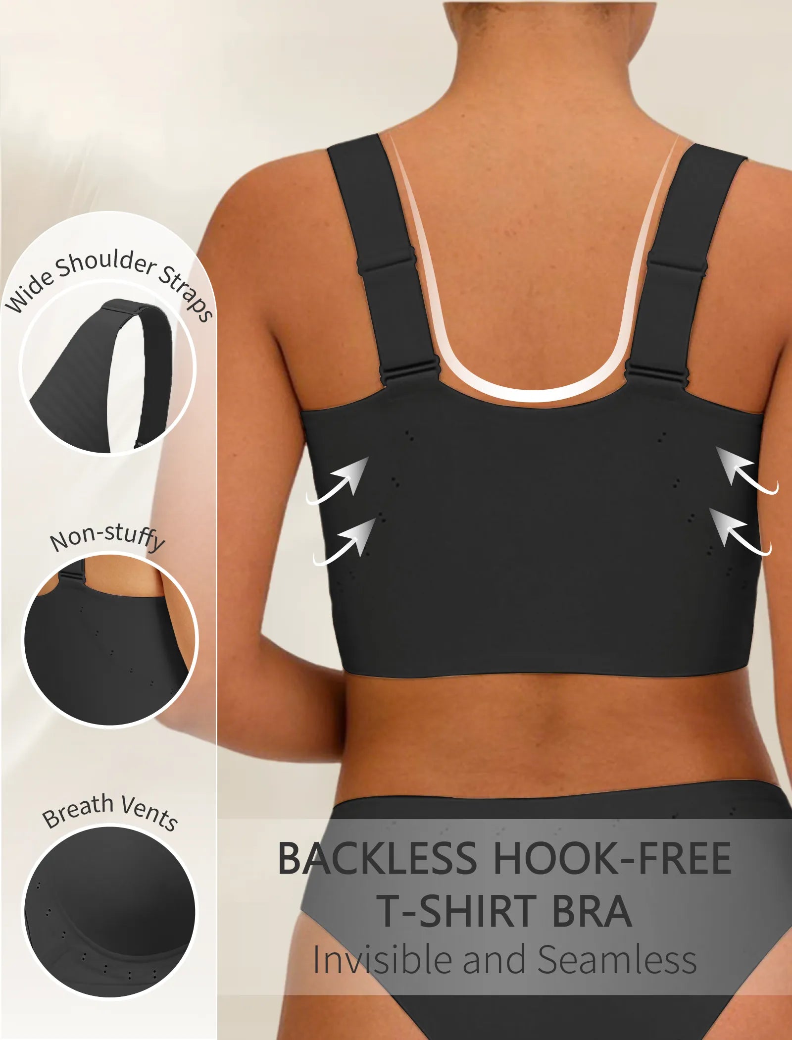 Plus Size Comfort Wireless Front-Close Bra