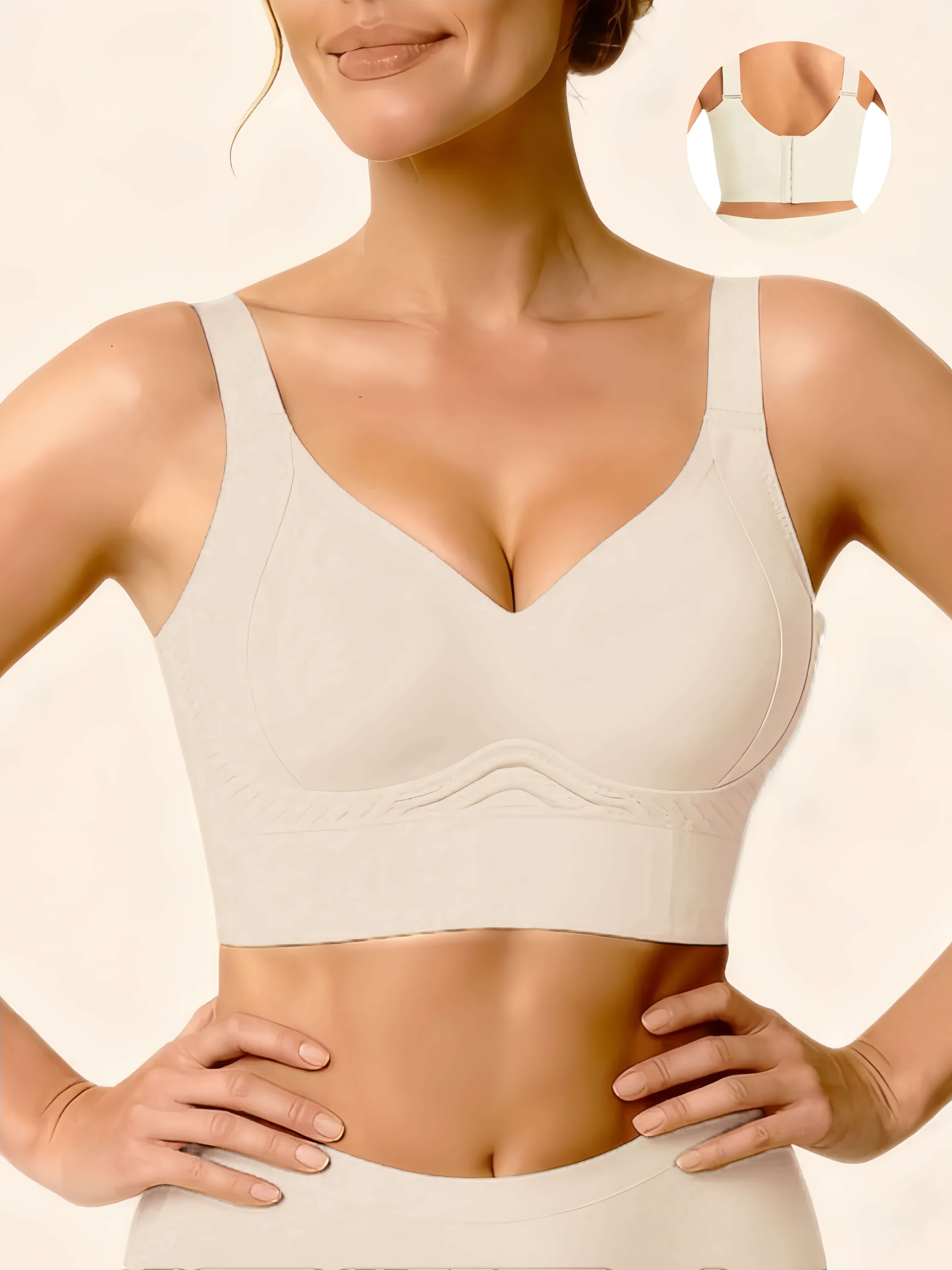 Plus Size Back Fat Smoothing T-Shirt Bra