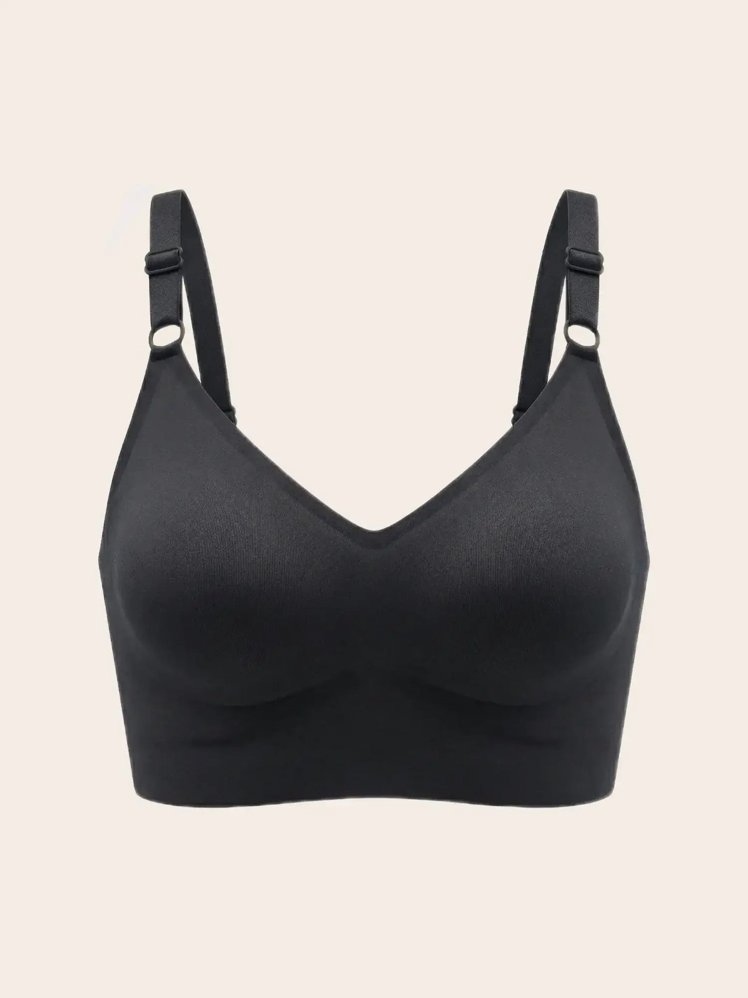 U Back No Underwire Seamless Push Up Bra Plus Size