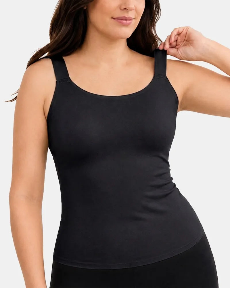 In&Out Plus Size Built-in Bra Cami