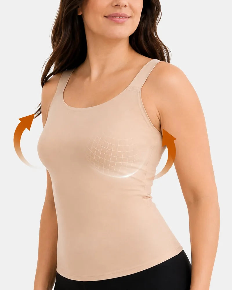 In&Out Plus Size Built-in Bra Cami