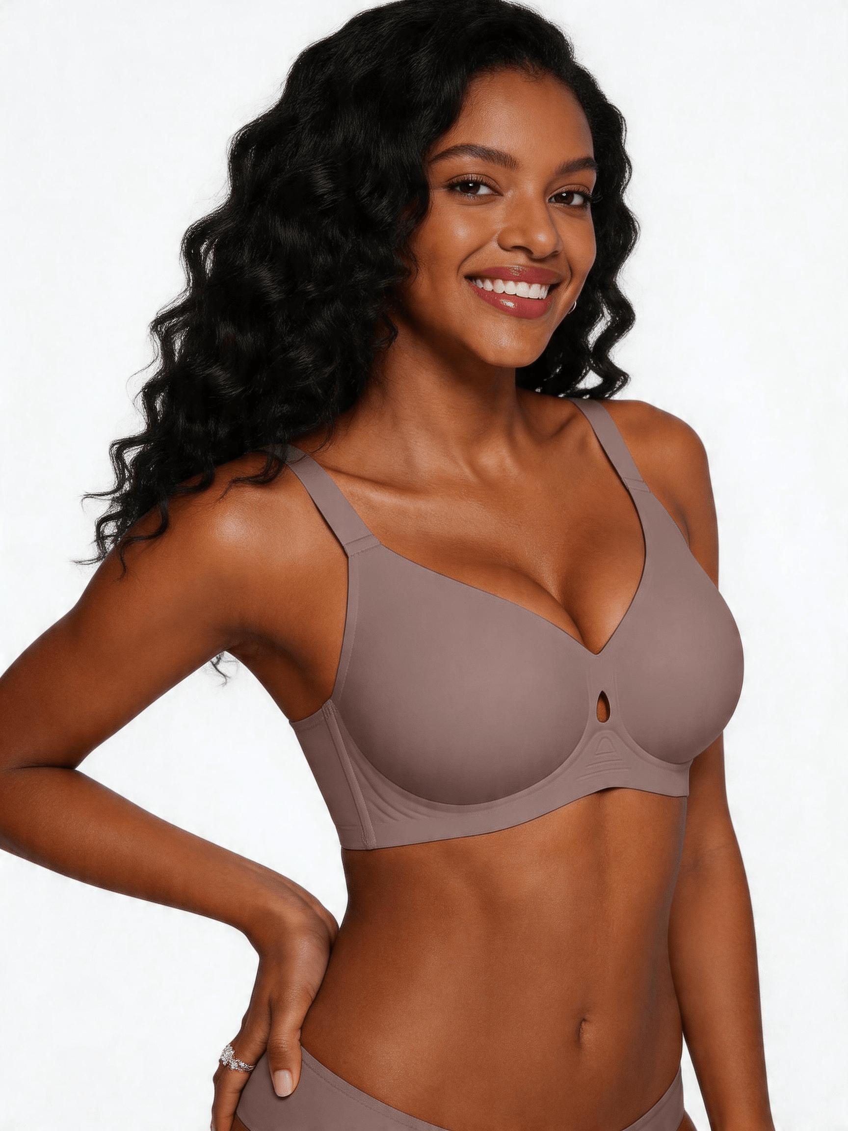Seamless Lift Jelly Bra – Breathable Teardrop Hollow