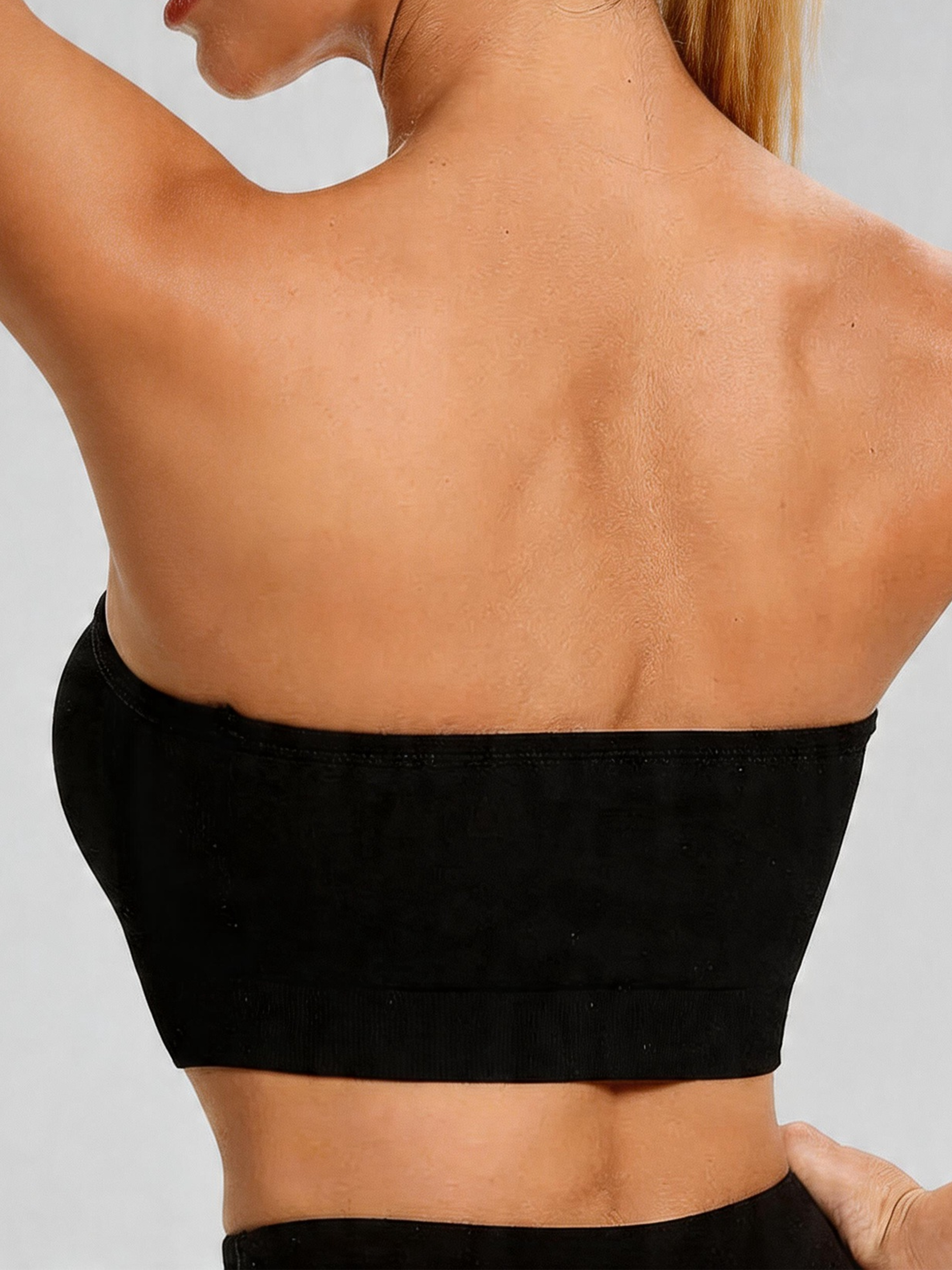 Non Slip Invisible Lifting Seamless Strapless Bra
