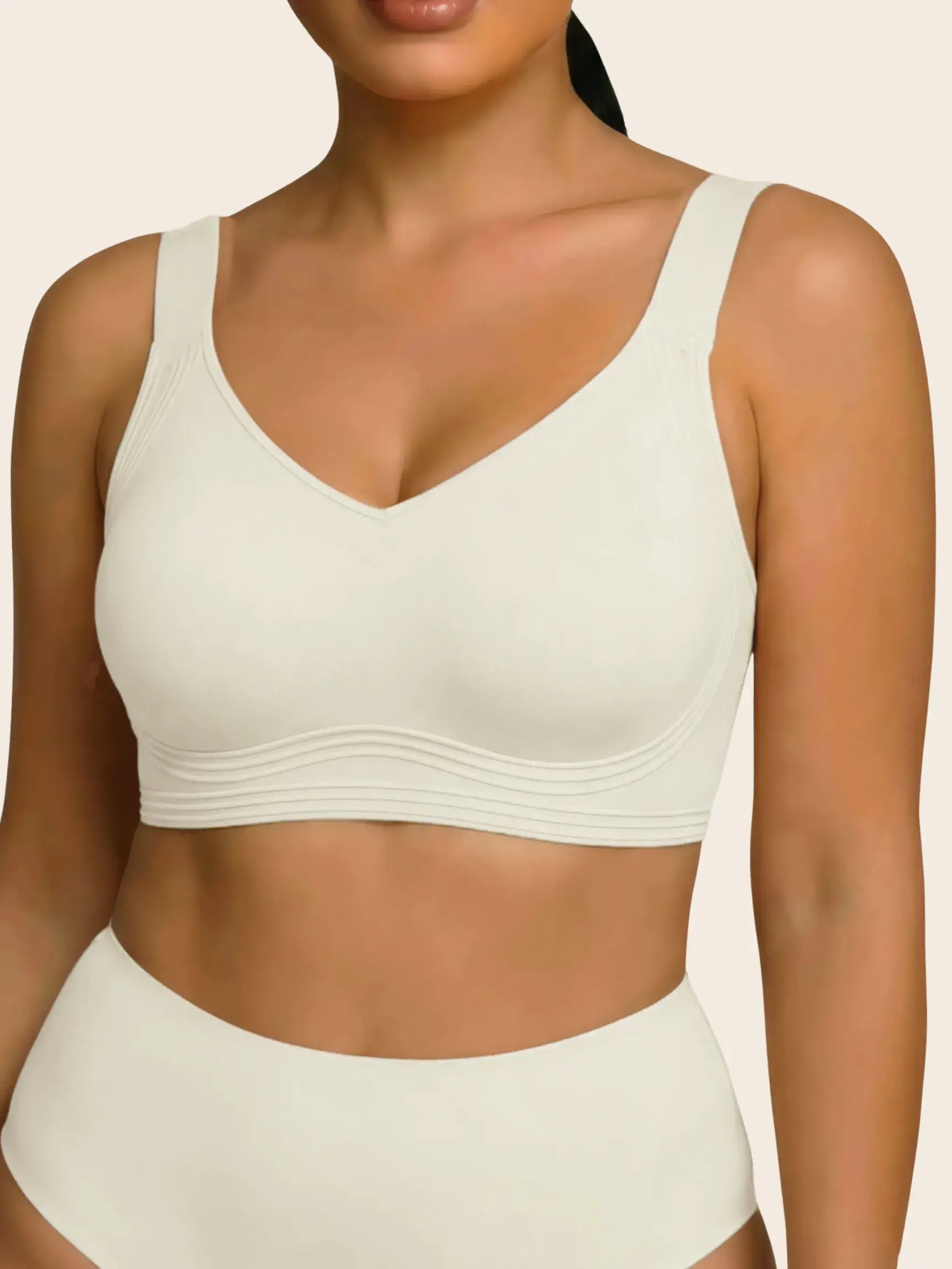 Wireless Push Up Jelly Bra Full Coverage No Underwire Seamless