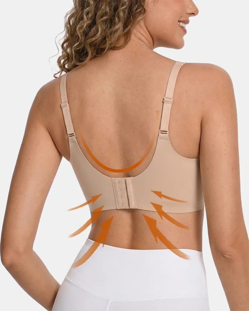 Seamless Lift Jelly Bra – Breathable Teardrop Hollow