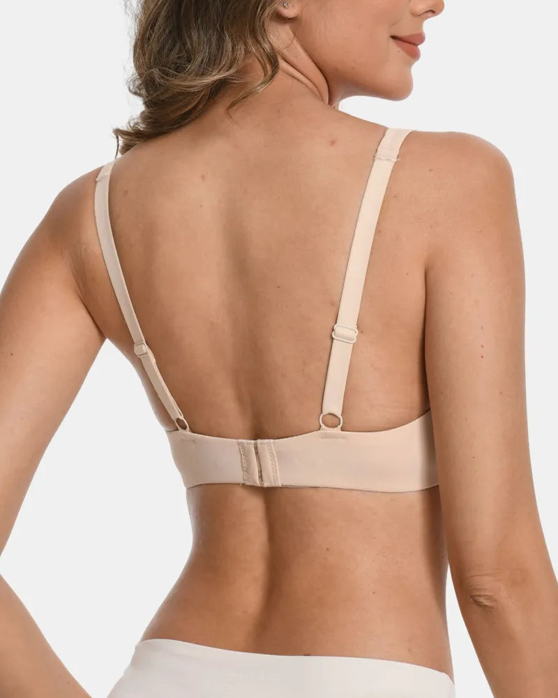 Seamless Underwire Effortless Shaping Lift Balconette Bra