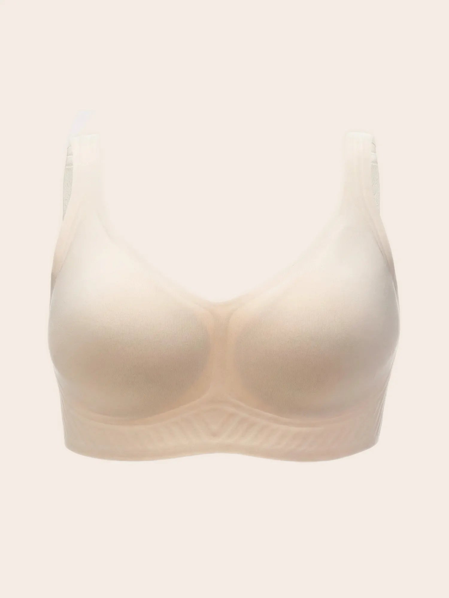 U/Cross Back Wireless Push Up Seamless Bra