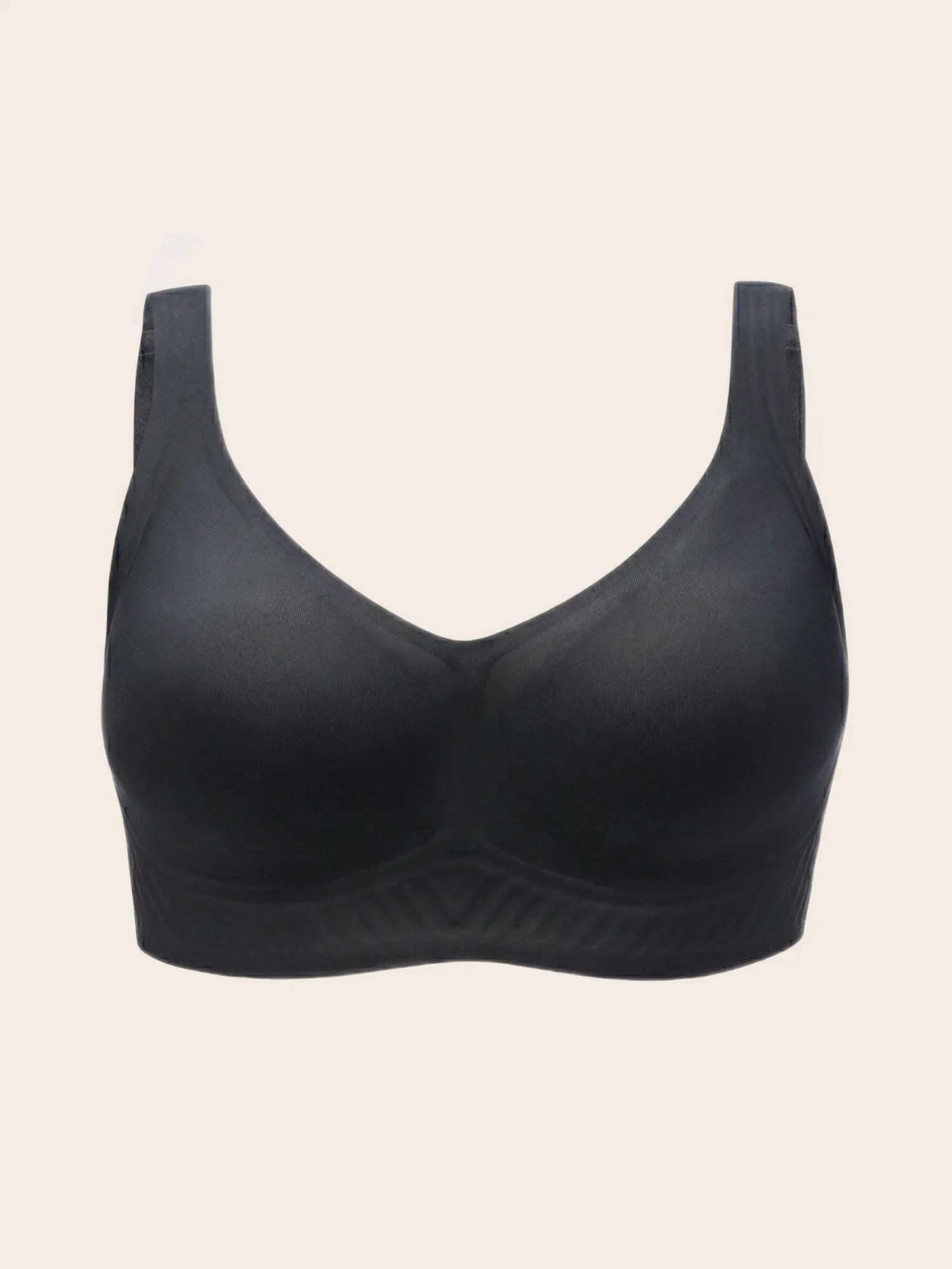 U/Cross Back Wireless Push Up Seamless Bra