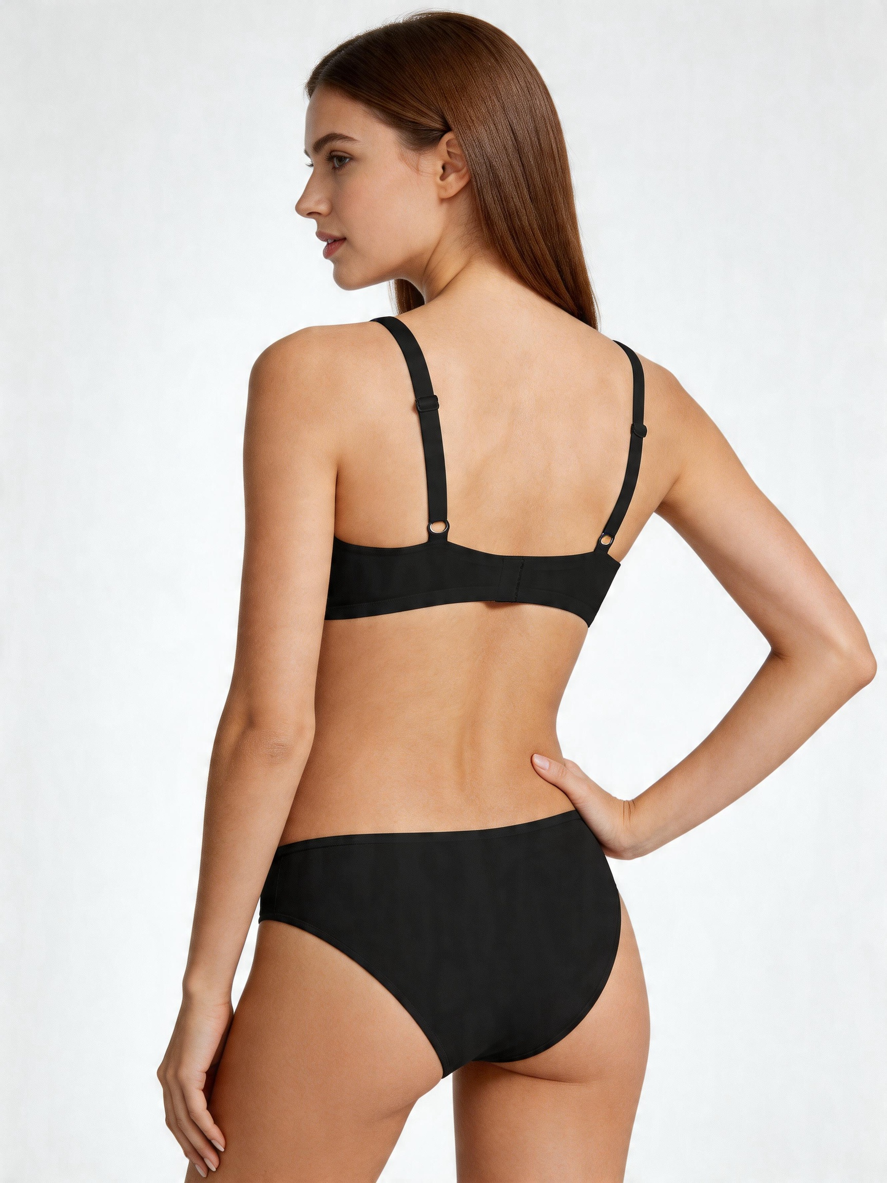 Seamless Underwire Effortless Shaping Lift Balconette Bra