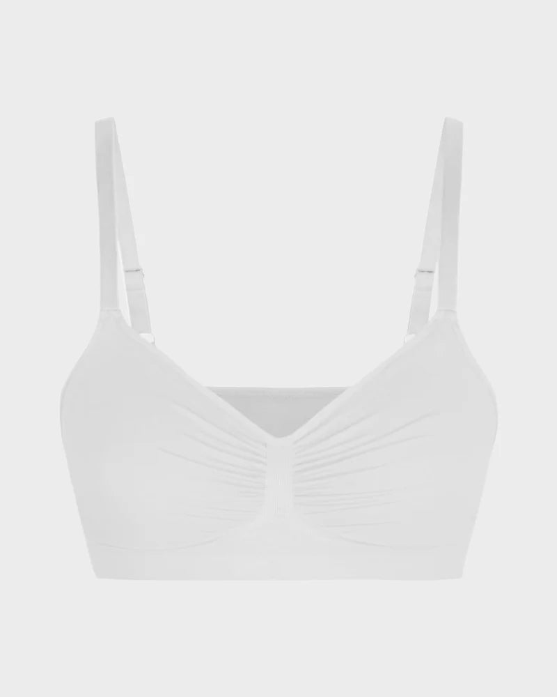 W Shaped Back Smoothing Support Wireless Sculpting Bra