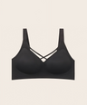 Plus Size Mesh Seamless Wireless Bra