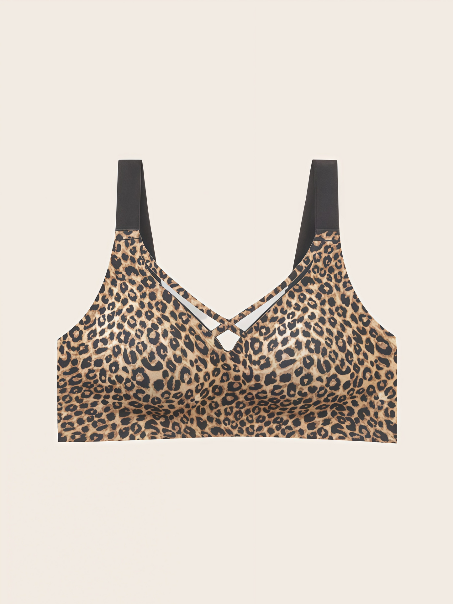 Plus Size Mesh Seamless Wireless Bra