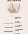 Jelly T-shirt Bra Wireless Full Coverage