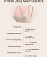 V Neck Jelly Bra