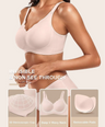 V Neck Scalloped Wireless Bra
