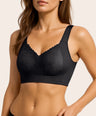 Floral Lace Wireless Bra