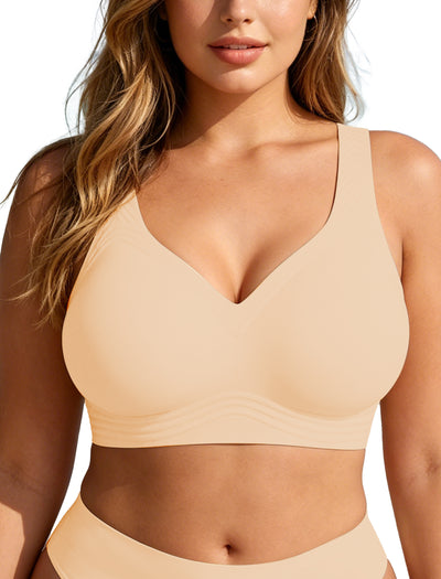 Upgraded Summer Jelly Wireless T-shirt Bra