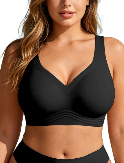 Upgraded Summer Jelly Wireless T-shirt Bra