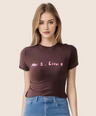 Women's Curve Shaping Chill Attitude Round Neck Tees