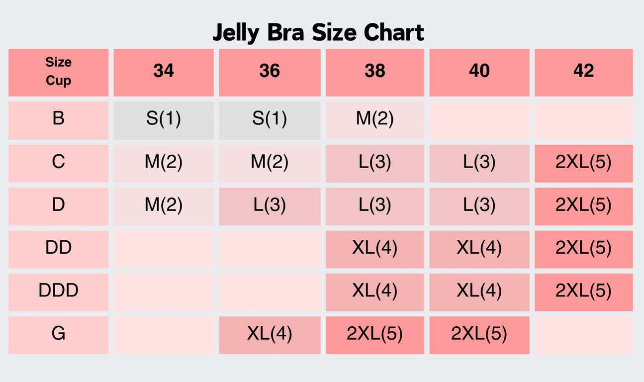 JELLY Series Wireless T-Shirt Bra - Gray