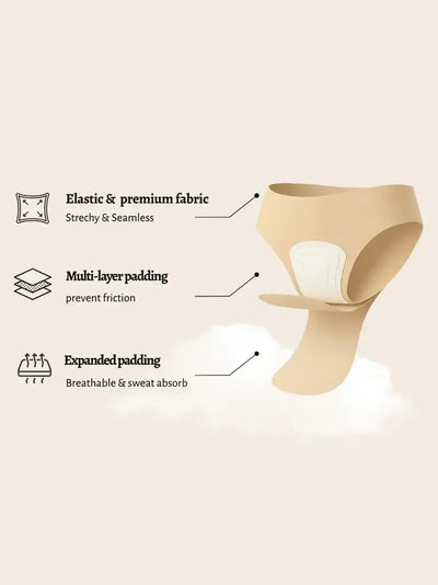 No Show Camel Toe Cover Thongs