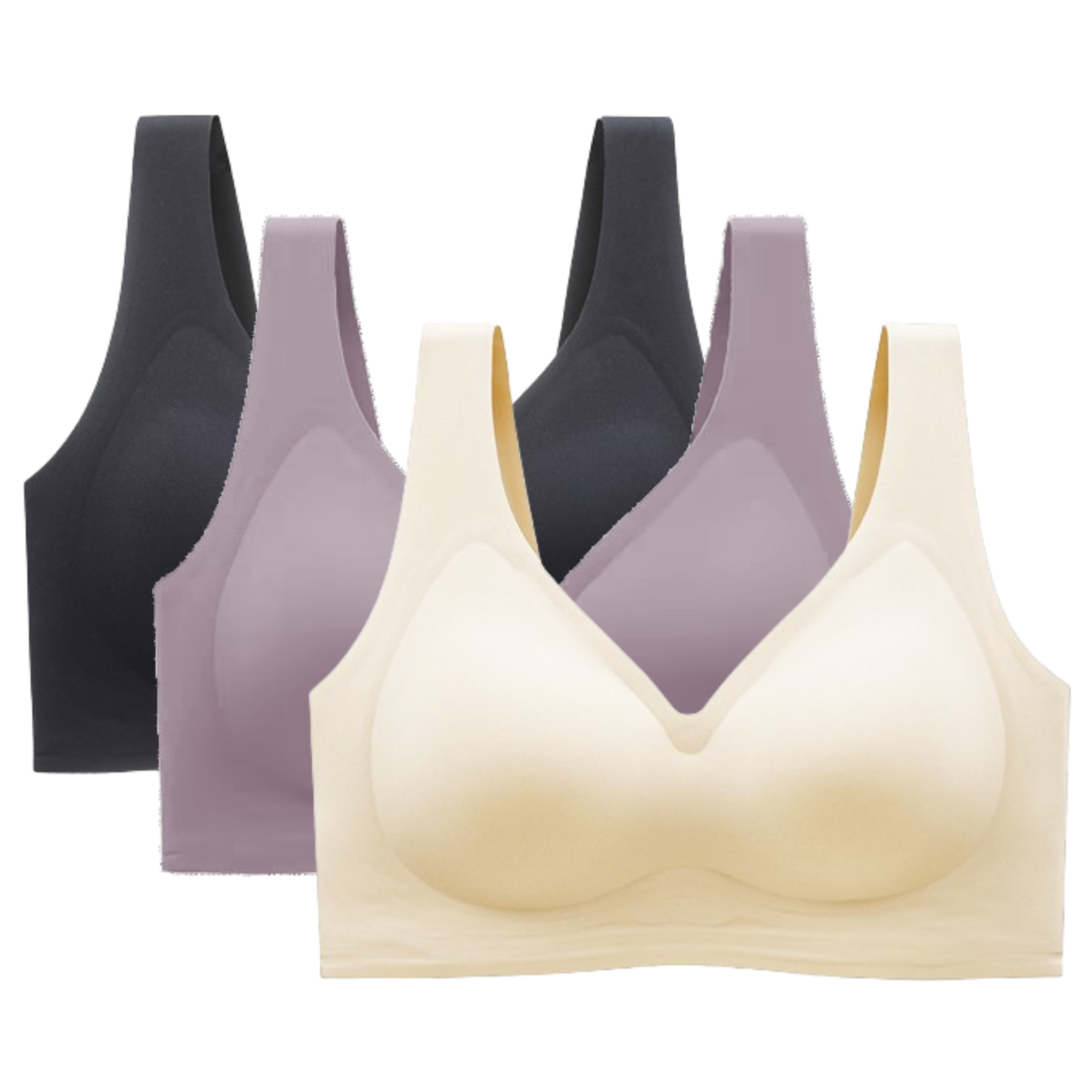 JELLY Series Wireless T-Shirt Bra - Essential Bundle