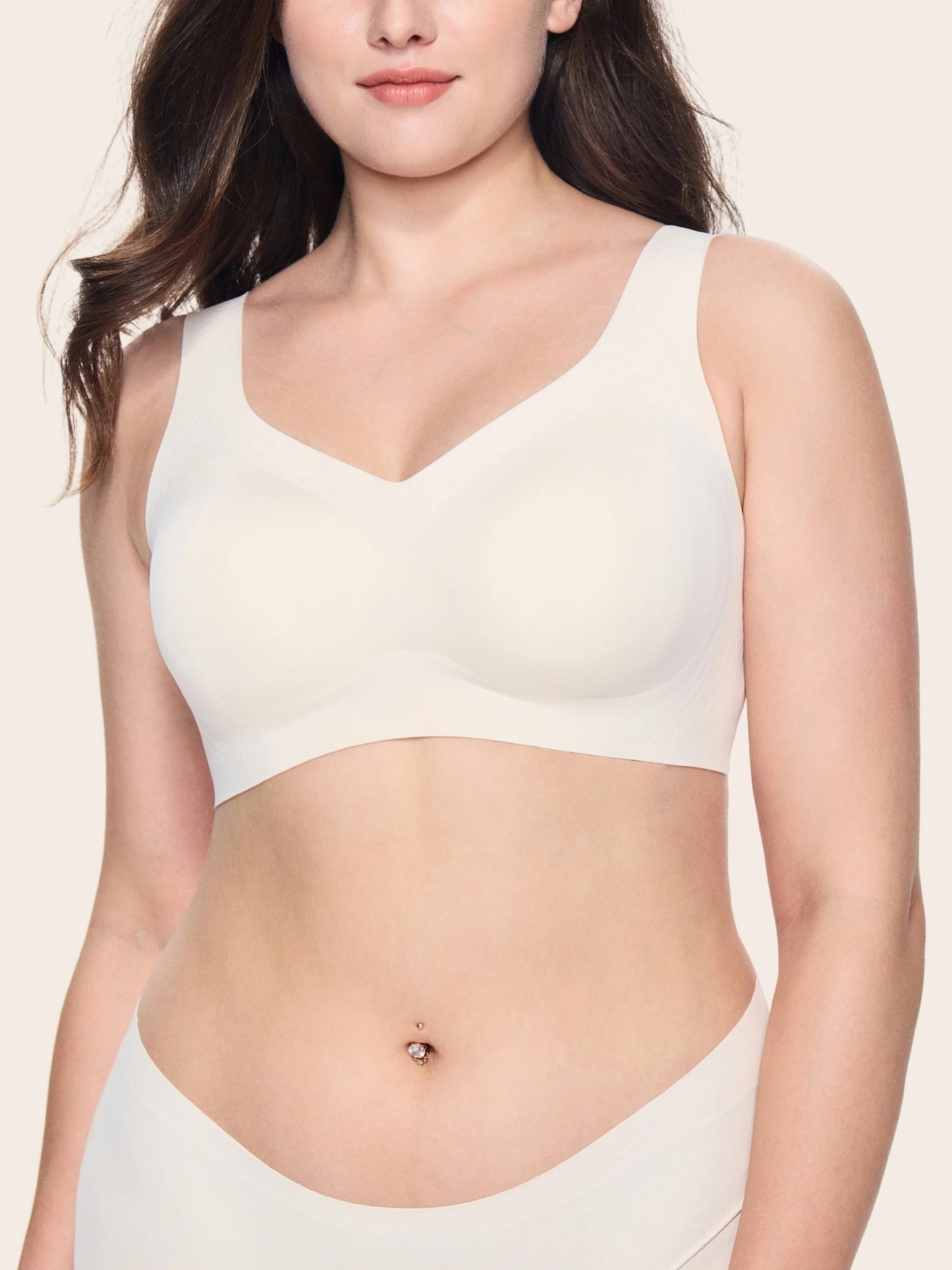 Jelly T-shirt Bra Wireless Full Coverage