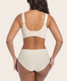 Plus Size Mesh Seamless Wireless Bra