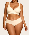 V Neck Seamless Comfort Matching Set
