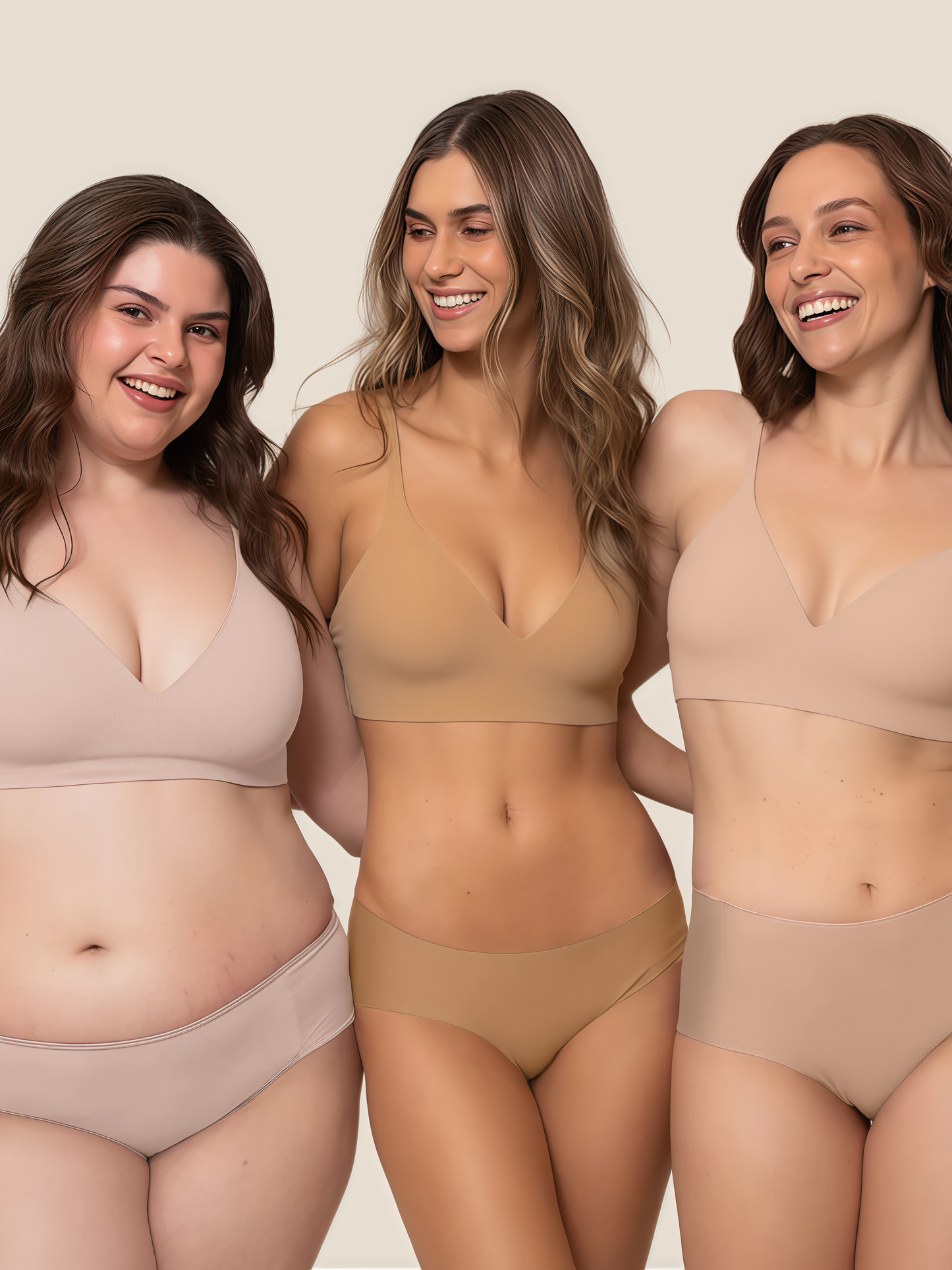 V Neck Jelly Bra