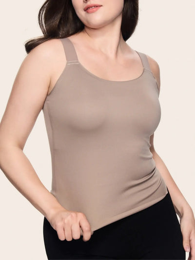 In&Out Plus Size Cami with built-in bra