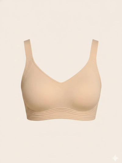 Wireless Push Up Jelly Bra Full Coverage No Underwire Seamless