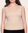 In&Out Plus Size Cami with built-in bra