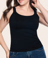 In&Out Plus Size Cami with built-in bra