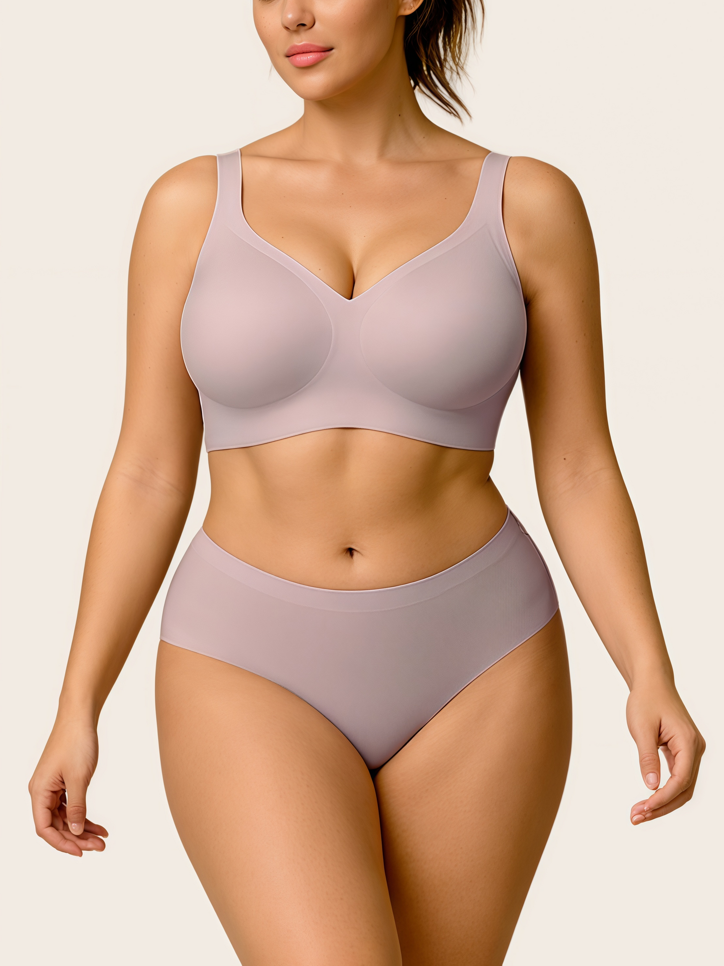 Jelly T-shirt Seamless Comfort Matching Set