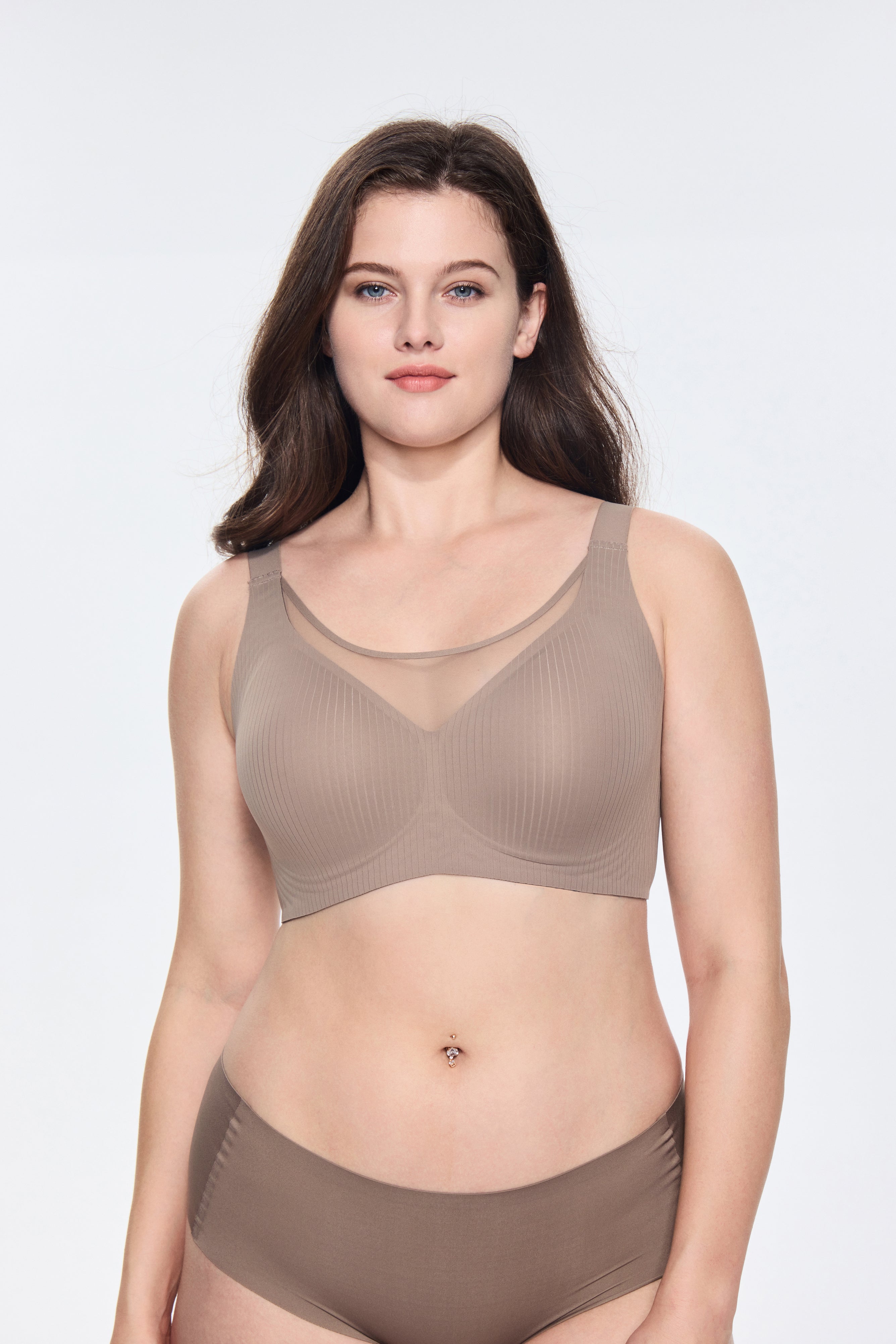 SOFT INTENTION Myst Series Wireless Bra - coco