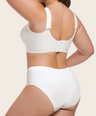 Plus Size V Neck Wireless Bra