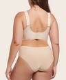 Plus Size V Neck Wireless Bra