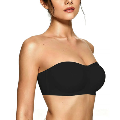 Jelly Lift Non-Slip Wireless Bandeau Strapless Bra