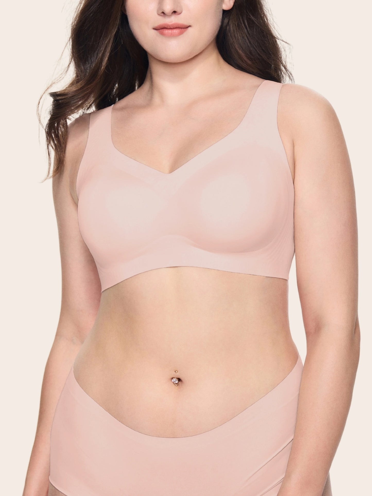 Jelly T-shirt Bra Wireless Full Coverage