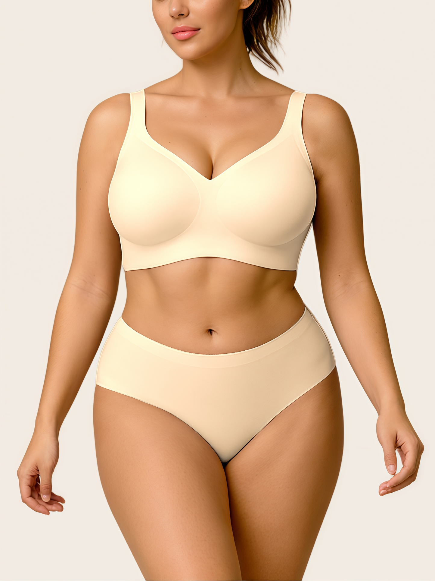 Jelly T-shirt Seamless Comfort Matching Set