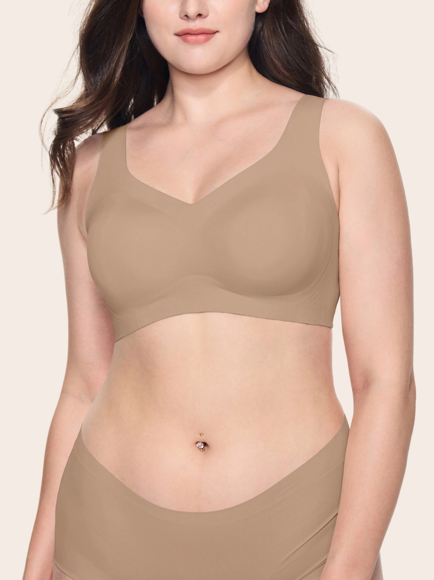 Jelly T-shirt Bra Wireless Full Coverage